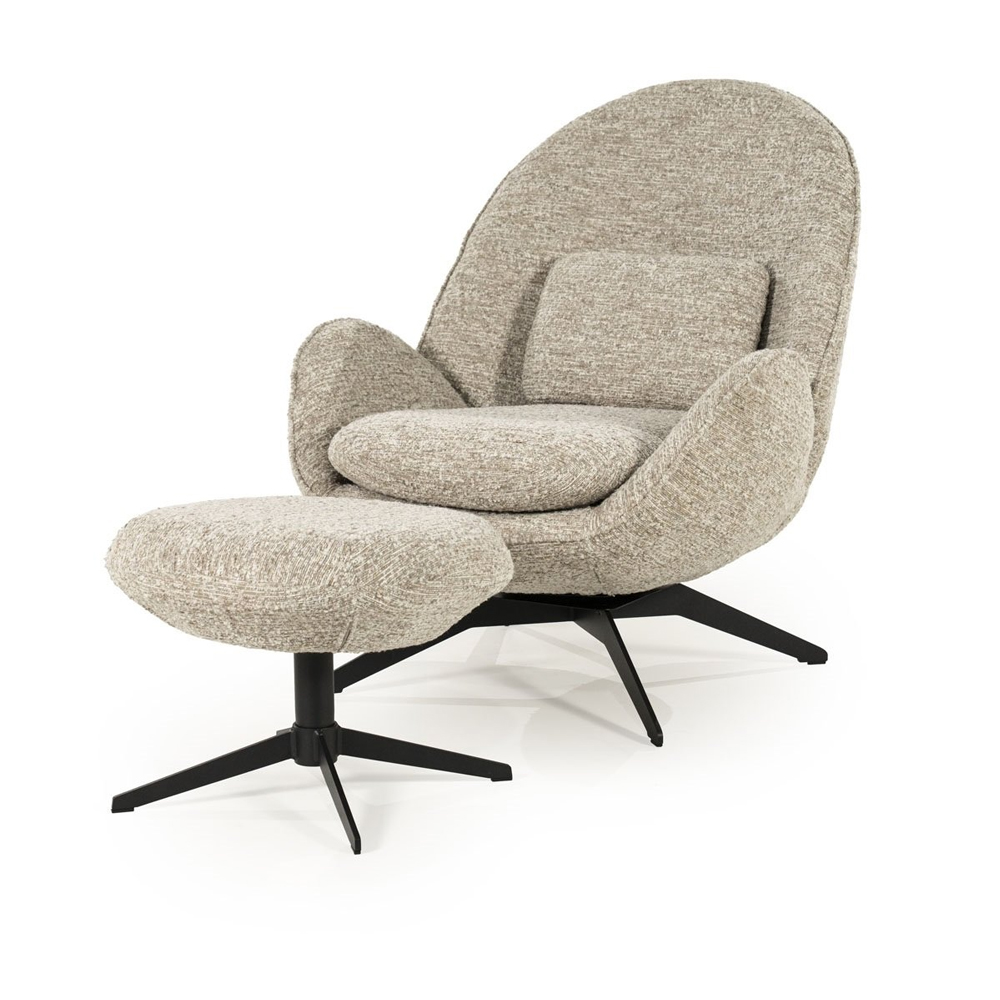 ARMCHAIR RYAN TAUPE ZORA 76X87X86.2CM