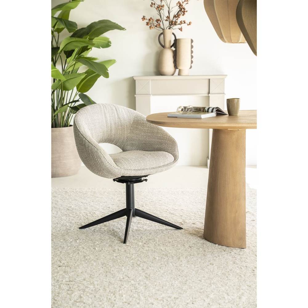 CHAIR NOL TAUPE TOVA 67X60,6X81,4CM - Image 2