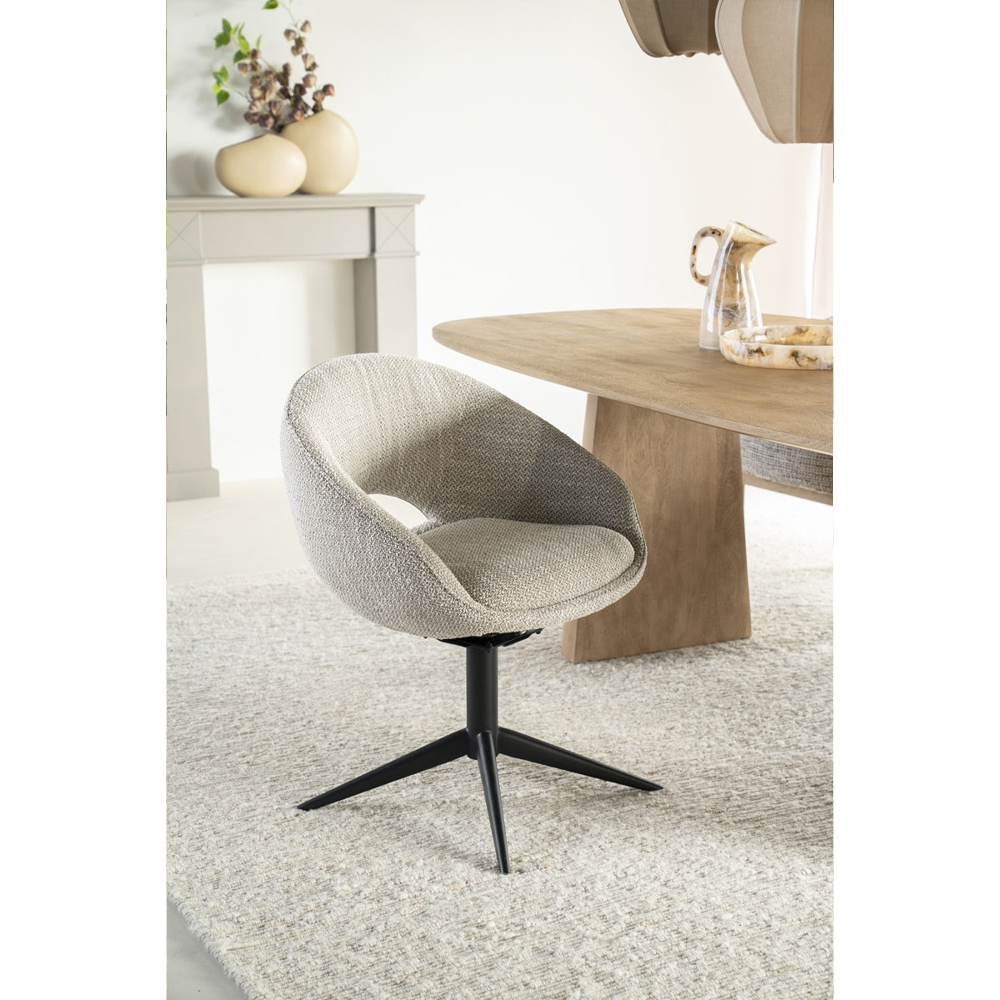 CHAIR NOL TAUPE TOVA 67X60,6X81,4CM - Image 10