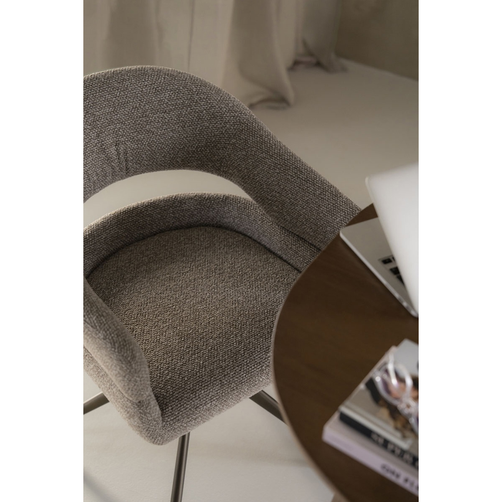 CHAIR HAILEY BEIGE EIRA 58X60X80,5CM - Image 8