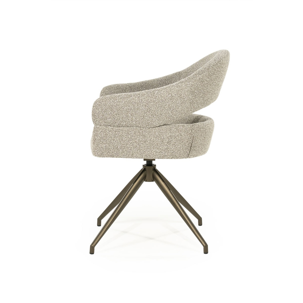 CHAIR HAILEY TAUPE EIRA 58X60X80,5CM - Image 6