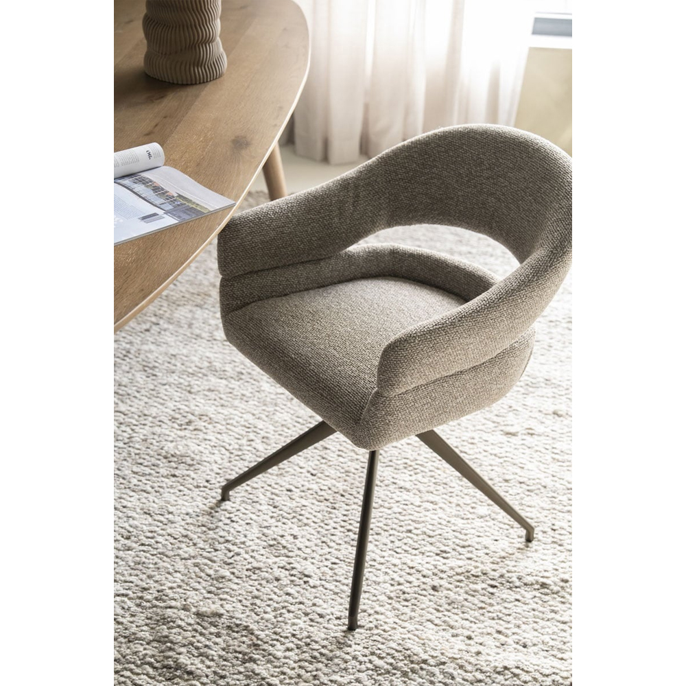 CHAIR HAILEY TAUPE EIRA 58X60X80,5CM - Image 12
