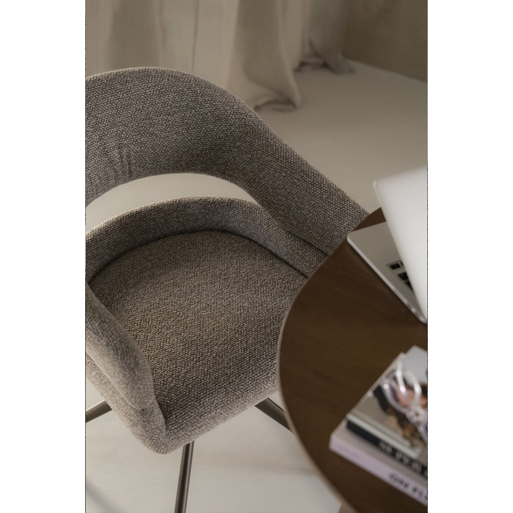 CHAIR HAILEY TAUPE EIRA 58X60X80,5CM - Image 9