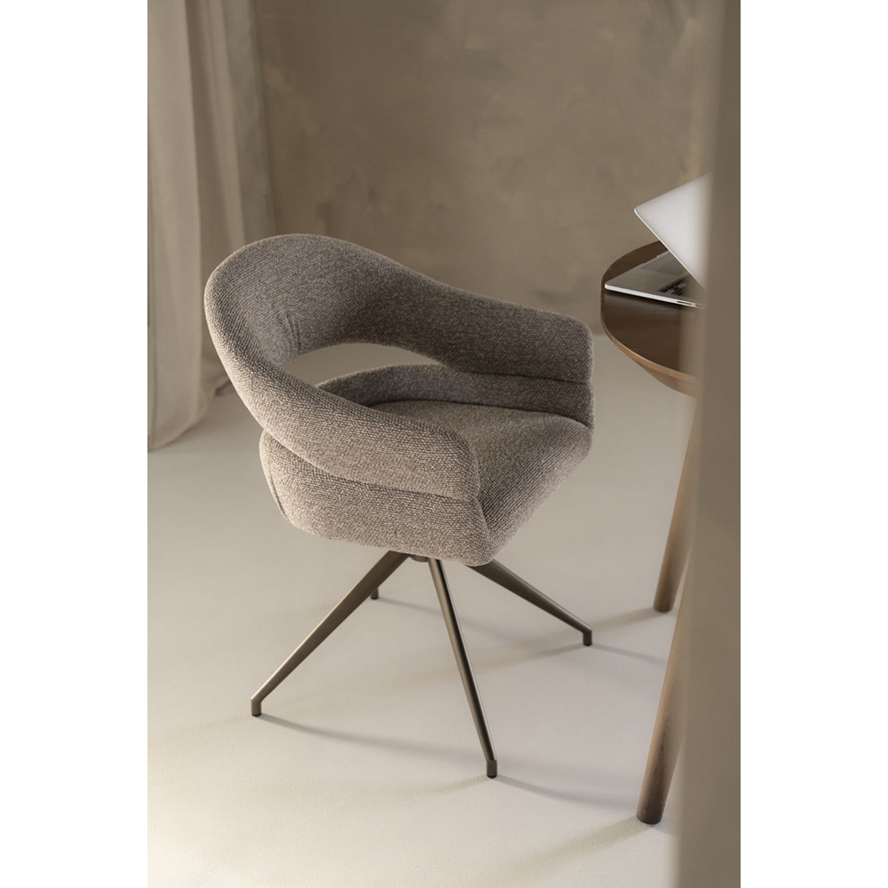 CHAIR HAILEY TAUPE EIRA 58X60X80,5CM - Image 8