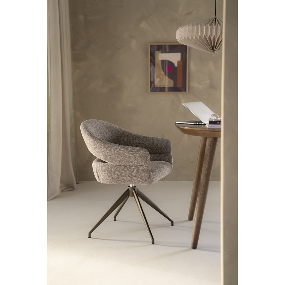 CHAIR HAILEY TAUPE EIRA 58X60X80,5CM - Image 7