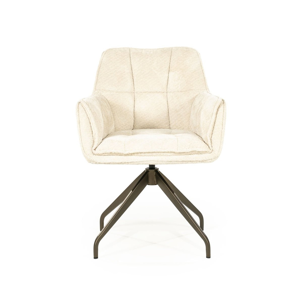 CHAIR HUGO BEIGE LYRIC 61X66X87CM - Image 3