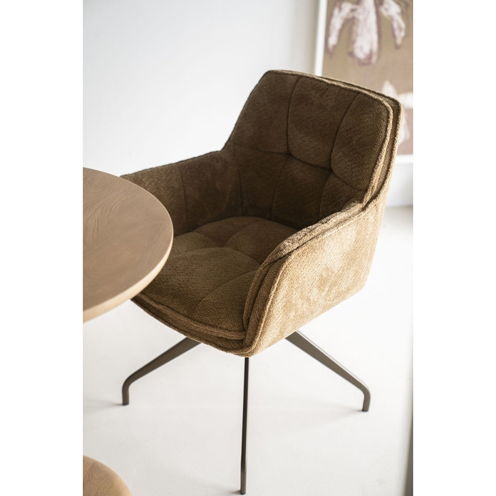 CHAIR HUGO BEIGE LYRIC 61X66X87CM - Image 13