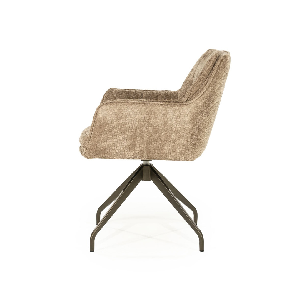 CHAIR HUGO TAUPE LYRIC 61X66X87CM - Image 9