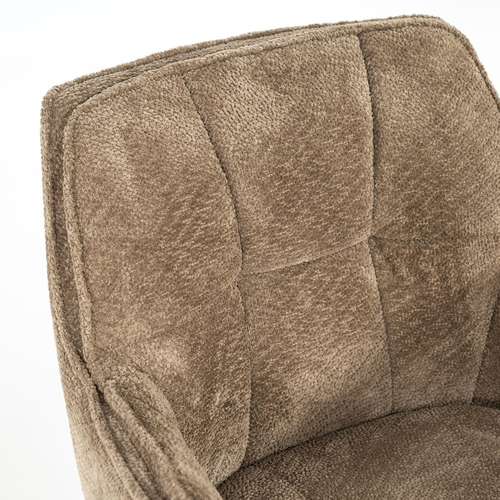 CHAIR HUGO TAUPE LYRIC 61X66X87CM - Image 6