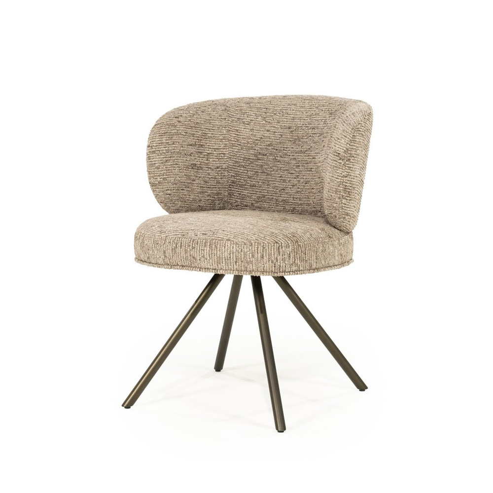 CHAIR JAYSON TAUPE BLYTHE 61X63,5X79,5CM