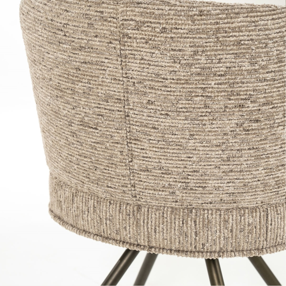 CHAIR JAYSON BROWN BLYTHE 61X63,5X79,5CM - Image 4