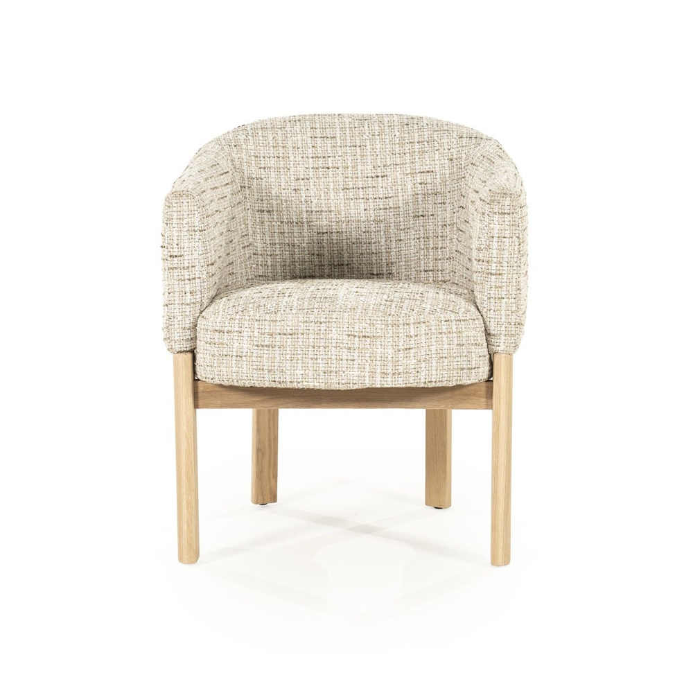 CHAIR MICHA BEIGE NORI 66X66X79CM - Image 9