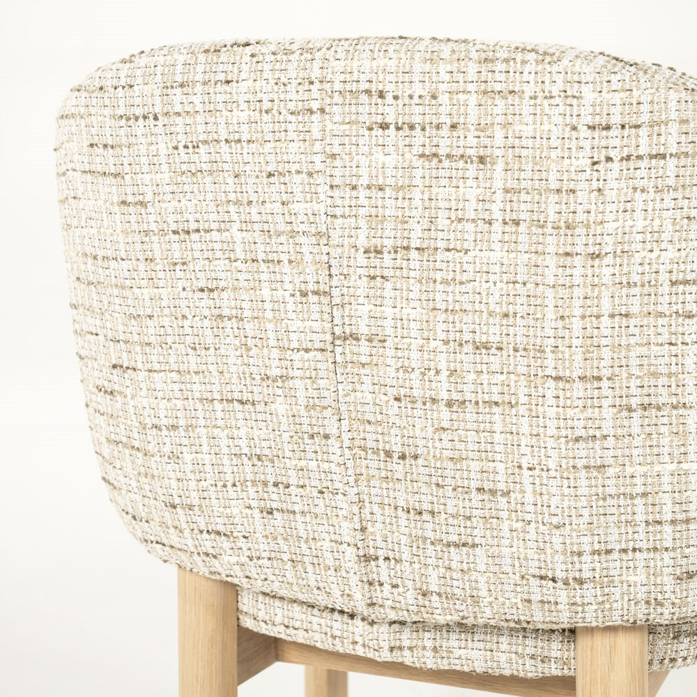 CHAIR MICHA BEIGE NORI 66X66X79CM - Image 4