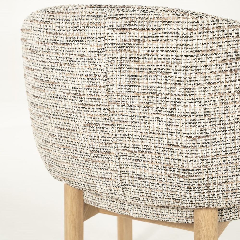 CHAIR MICHA TAUPE NORI 66X66X79CM - Image 4