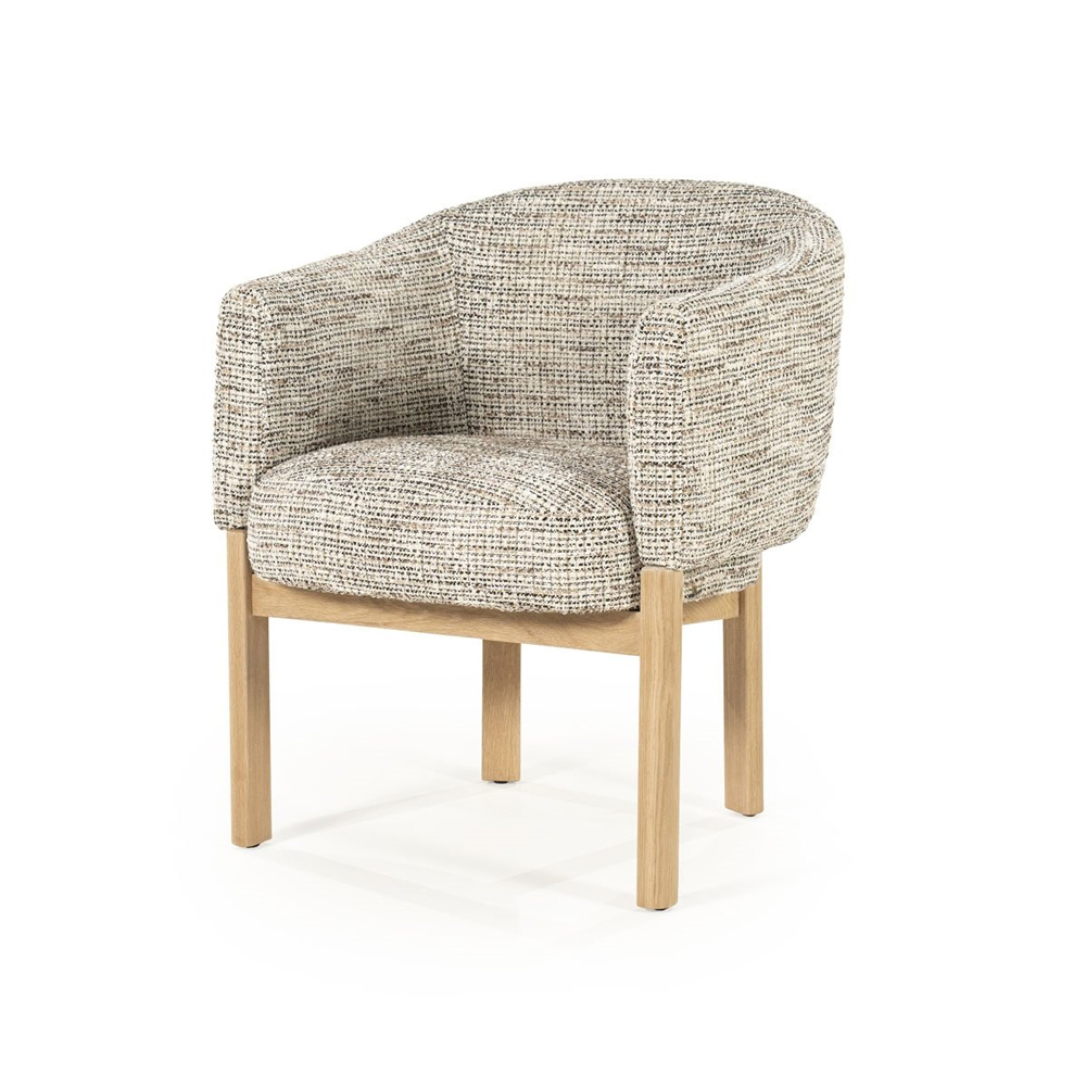 CHAIR MICHA TAUPE NORI 66X66X79CM