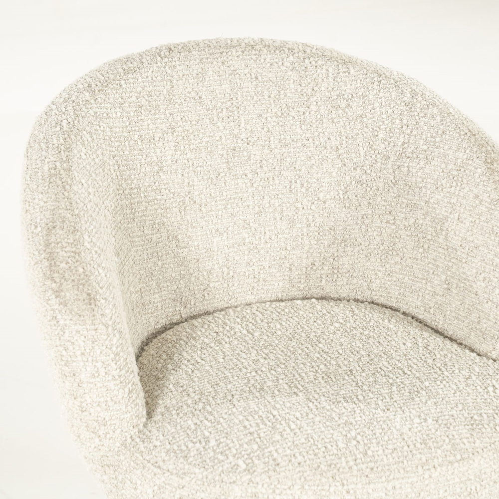 CHAIR LIVIA BEIGE HUSH 65X63X80CM - Image 4