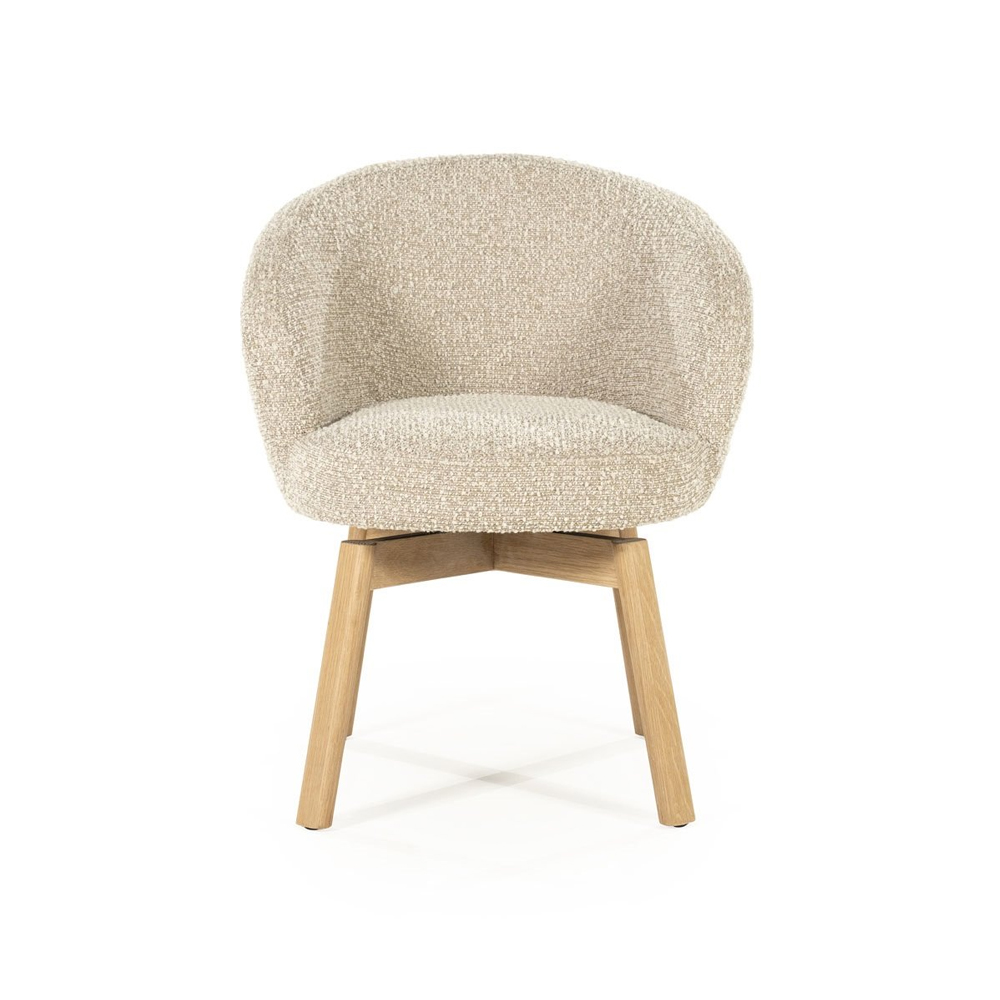 CHAIR LIVIA TAUPE HUSH 65X63X80CM - Image 9