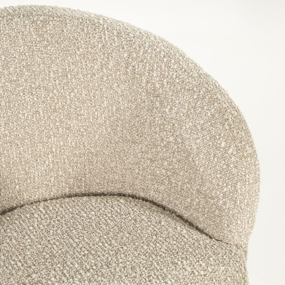 CHAIR LIVIA TAUPE HUSH 65X63X80CM - Image 8