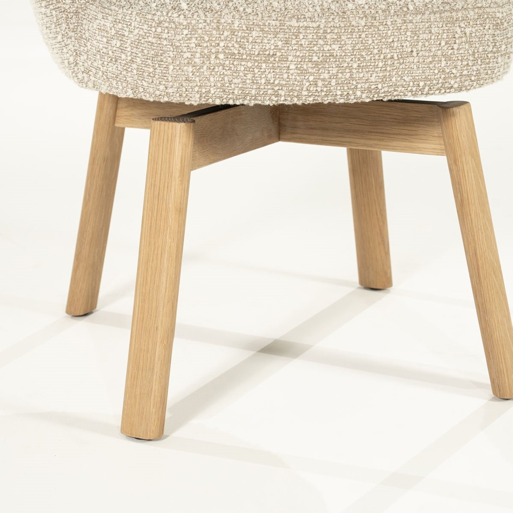 CHAIR LIVIA TAUPE HUSH 65X63X80CM - Image 6