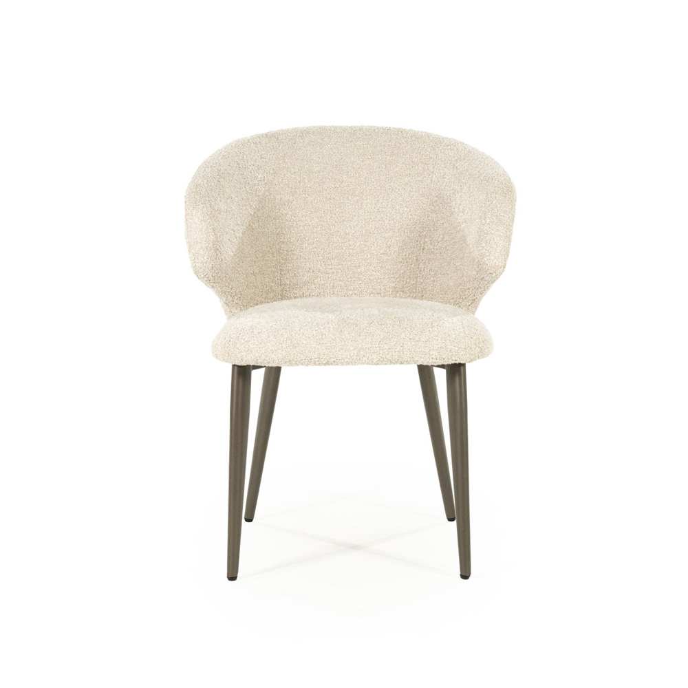 DINING CHAIR MATEO BEIGE NIATA 61X61X79CM - Image 5