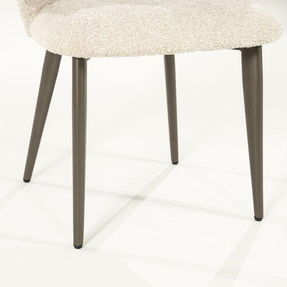 DINING CHAIR MATEO BEIGE NIATA 61X61X79CM - Image 2