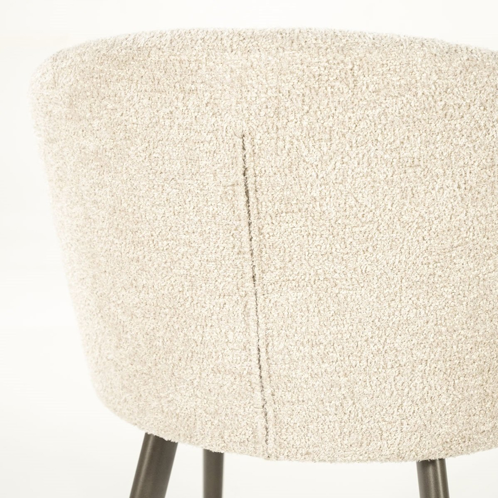 DINING CHAIR MATEO BEIGE NIATA 61X61X79CM - Image 9