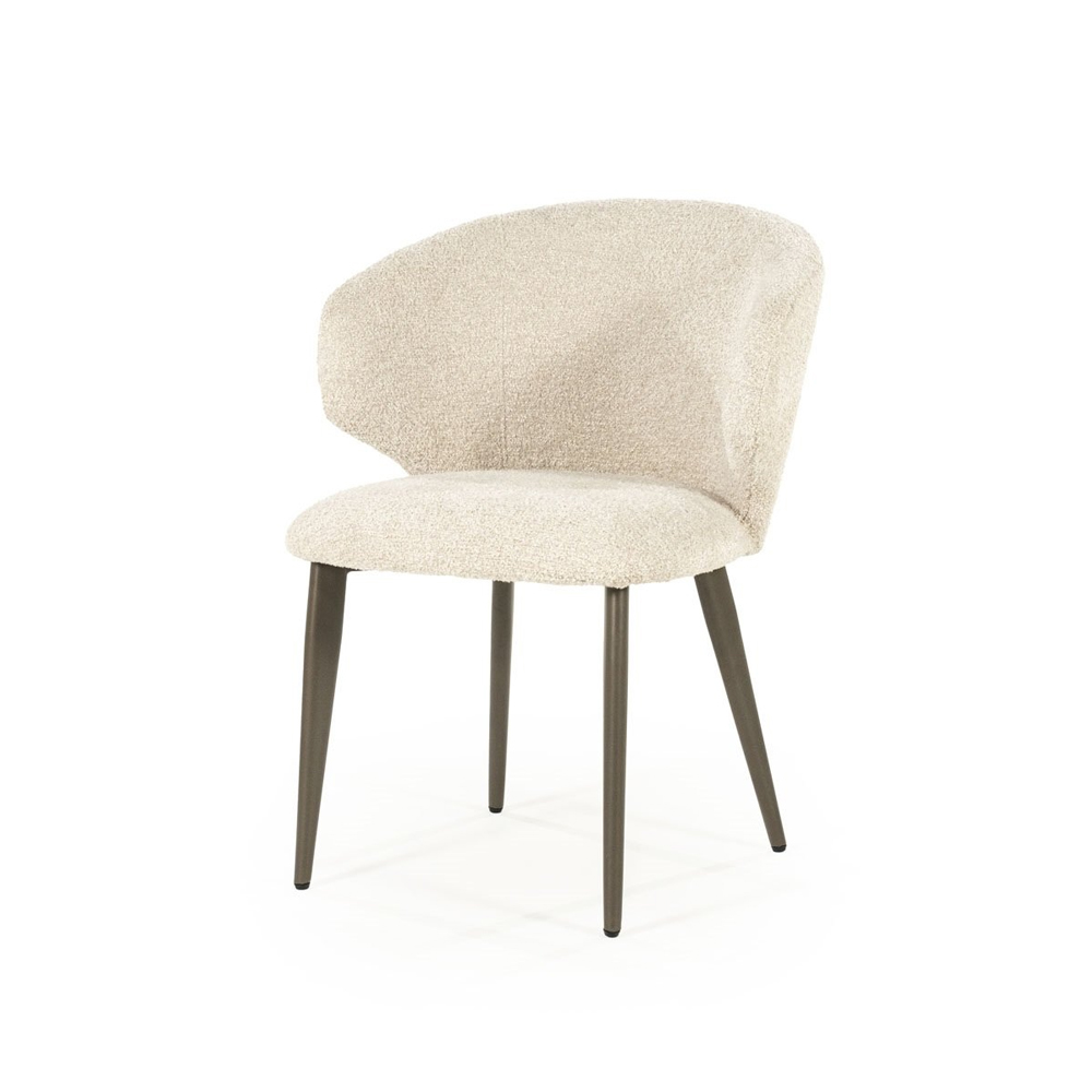 DINING CHAIR MATEO BEIGE NIATA 61X61X79CM