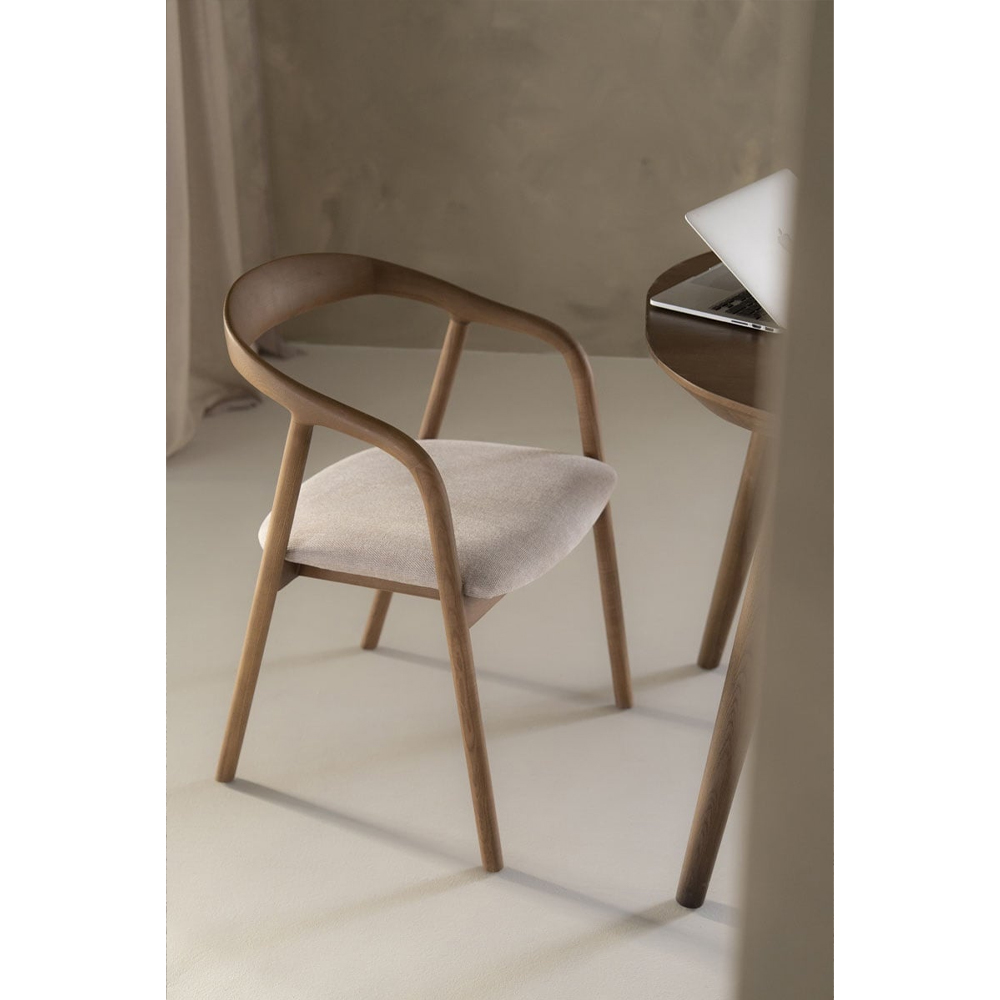 CHAIR RAYVEN LIGHT BROWN 55X56X79CM - Image 11