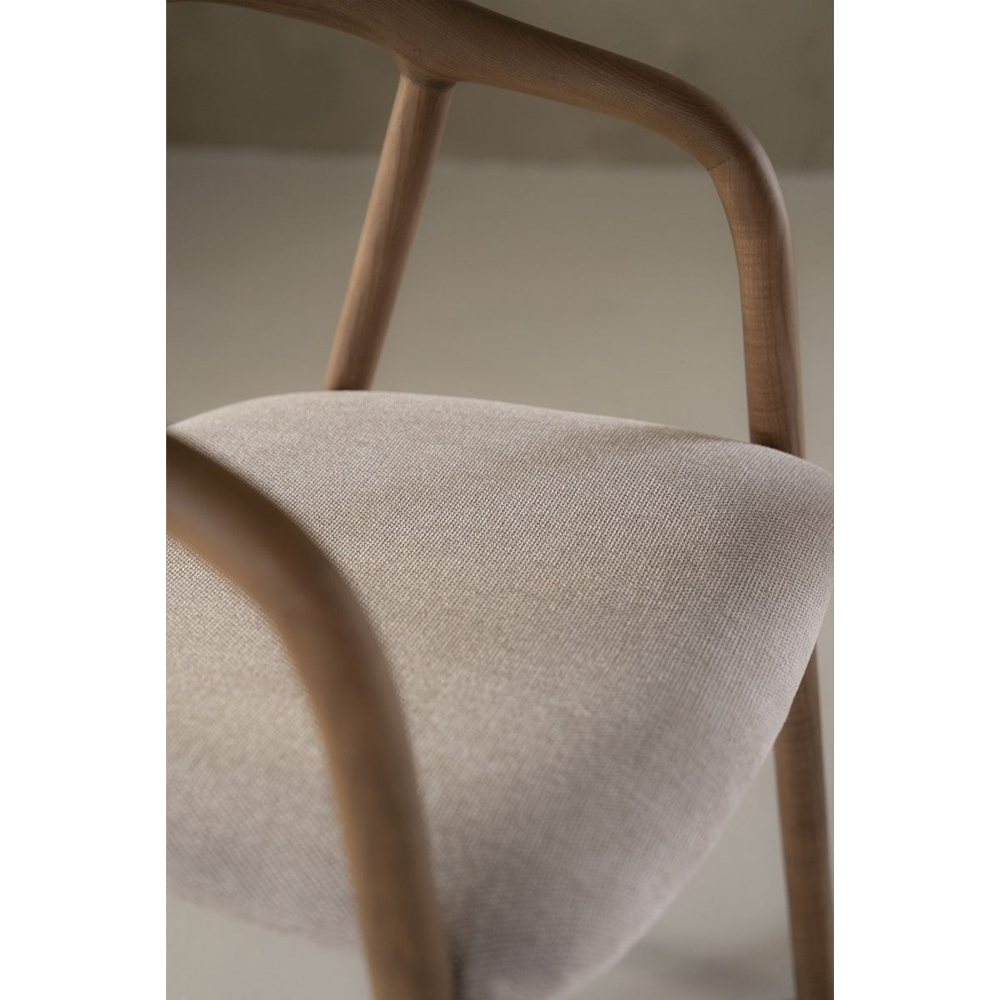 CHAIR RAYVEN LIGHT BROWN 55X56X79CM - Image 10