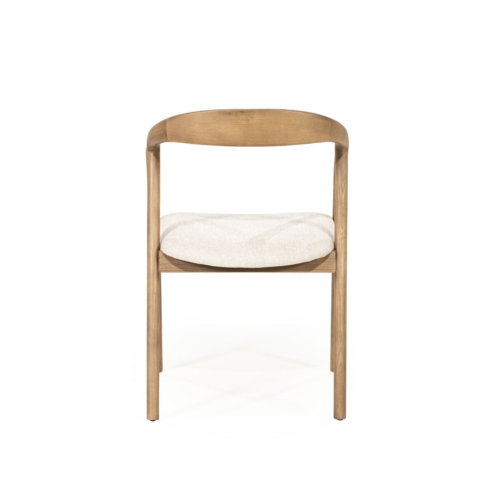 CHAIR RAYVEN LIGHT BROWN 55X56X79CM - Image 7