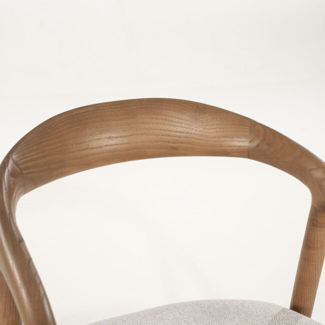 BAR CHAIR RAYVEN LIGHT BROWN 55X61X94CM - Image 5