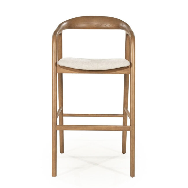 BAR STOOL RAYVEN LIGHT BROWN 55X62,5X104CM - Image 6