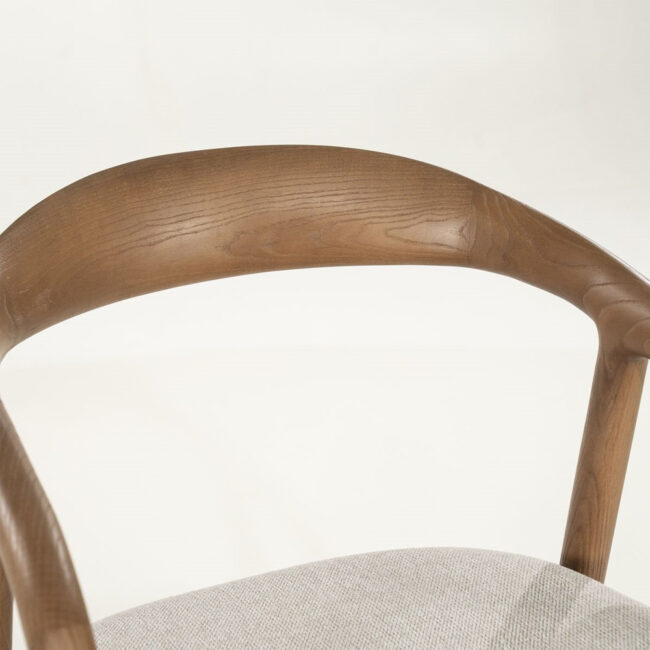 BAR STOOL RAYVEN LIGHT BROWN 55X62,5X104CM - Image 5