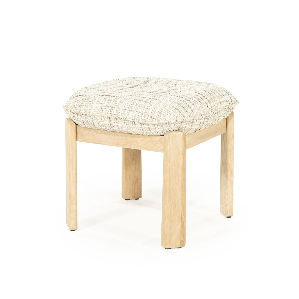 STOOL LOTTIE BEIGE NORI 48X48X45CM - Image 4