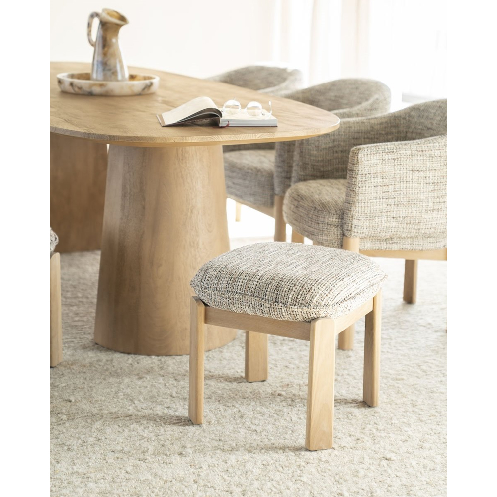 STOOL LOTTIE TAUPE NORI 48X48X45CM - Image 10