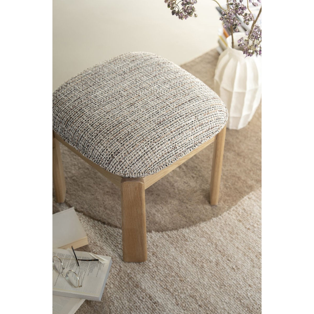STOOL LOTTIE TAUPE NORI 48X48X45CM - Image 8