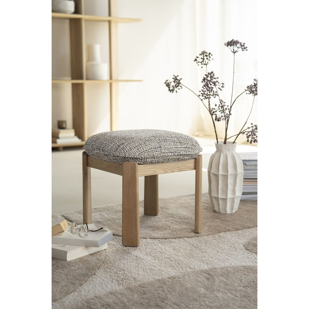 STOOL LOTTIE TAUPE NORI 48X48X45CM - Image 7