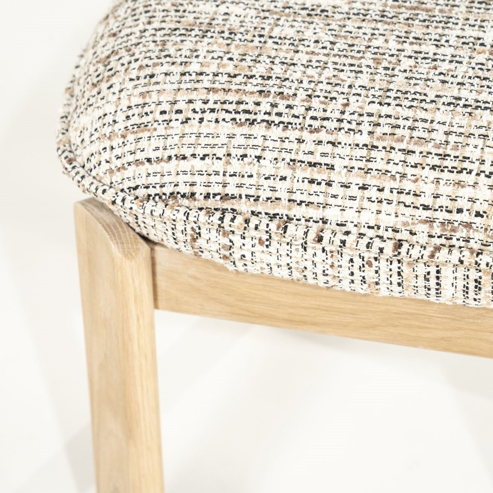 STOOL LOTTIE TAUPE NORI 48X48X45CM - Image 5