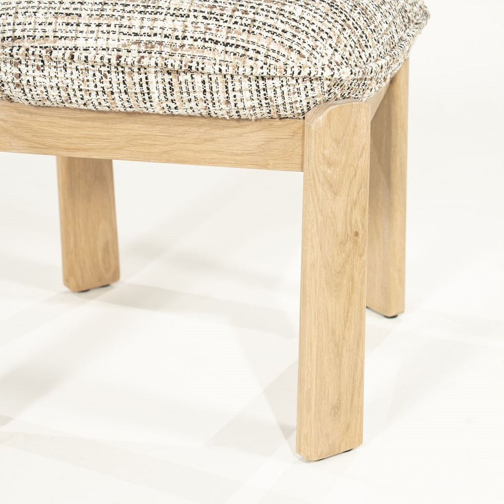 STOOL LOTTIE TAUPE NORI 48X48X45CM - Image 4