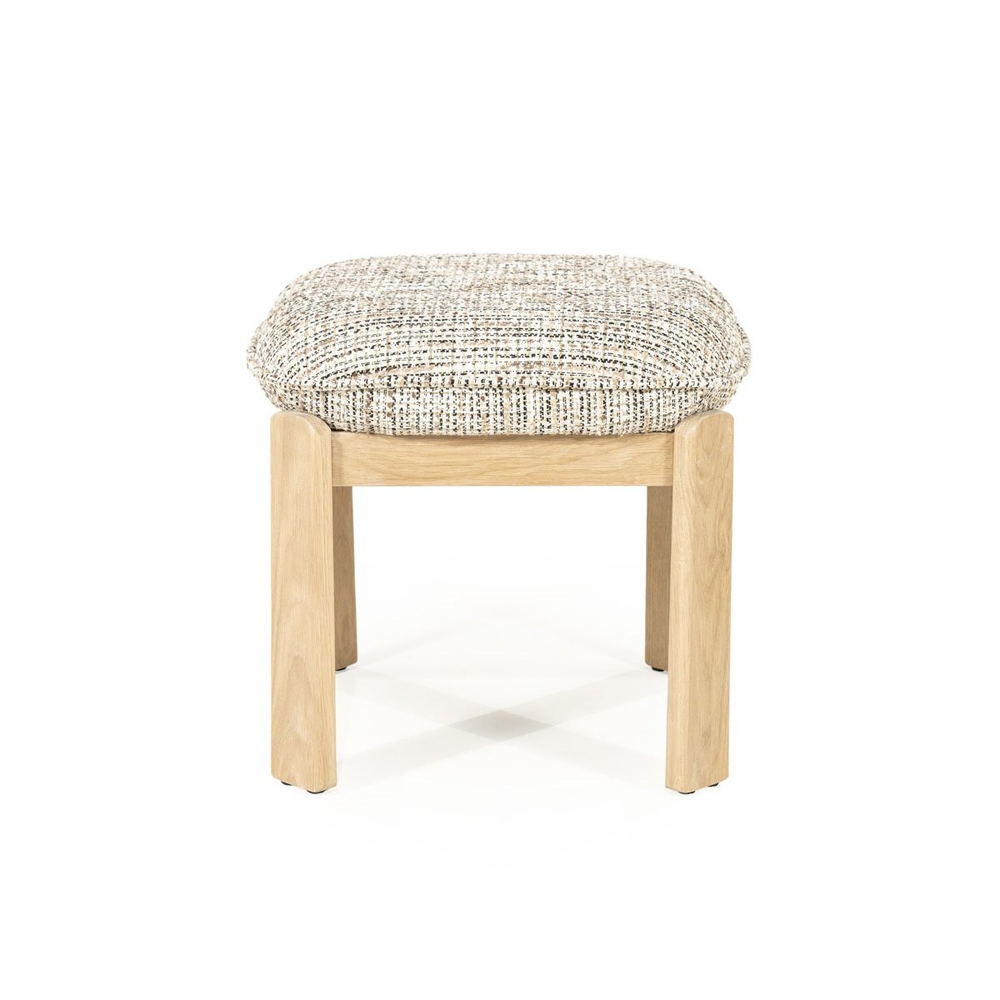 STOOL LOTTIE TAUPE NORI 48X48X45CM