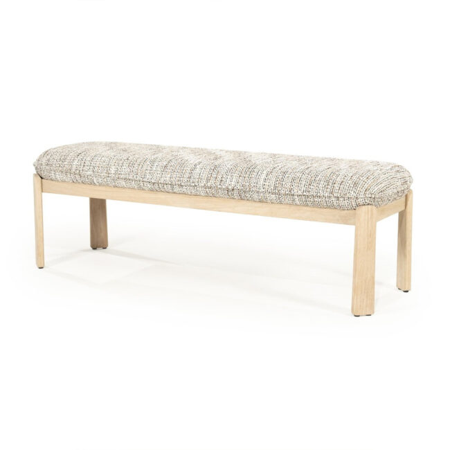 BENCH LOTTIE TAUPE NORI 143X48X45CM - Image 7