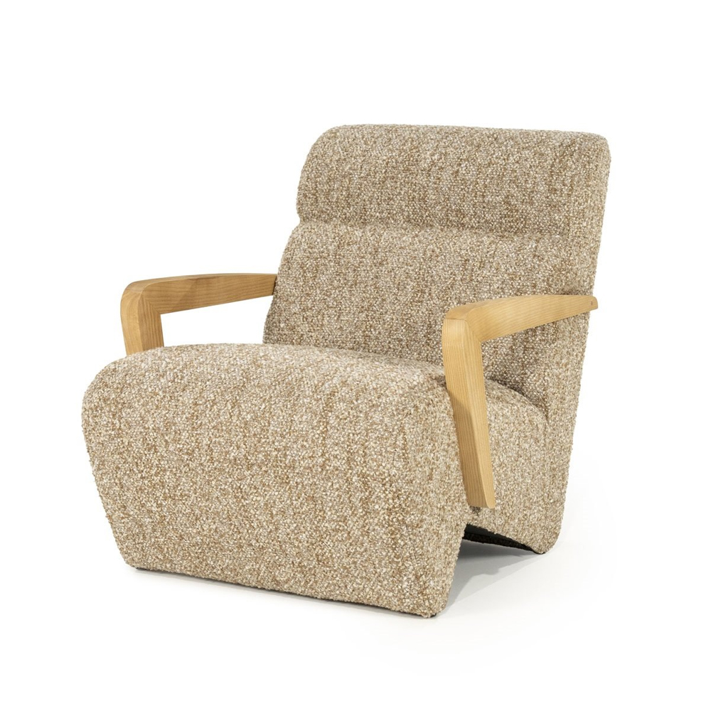 ARMCHAIR OLEK TAUPE BAY 88X69X76CM
