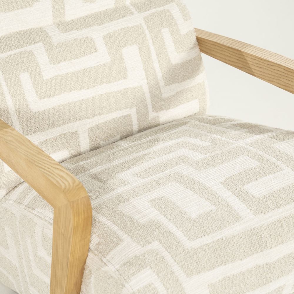 ARMCHAIR OLEK BEIGE LIBRE 88X69X76CM - Image 5