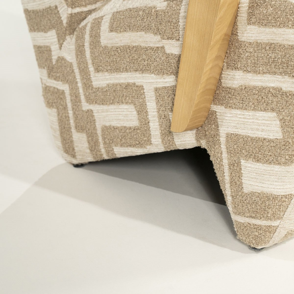 ARMCHAIR OLEK TAUPE LIBRE 88X69X76CM - Image 4