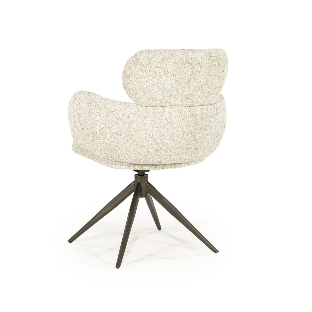 CHAIR DARCIO BEIGE GLEAM 62X66,5X87CM - Image 11