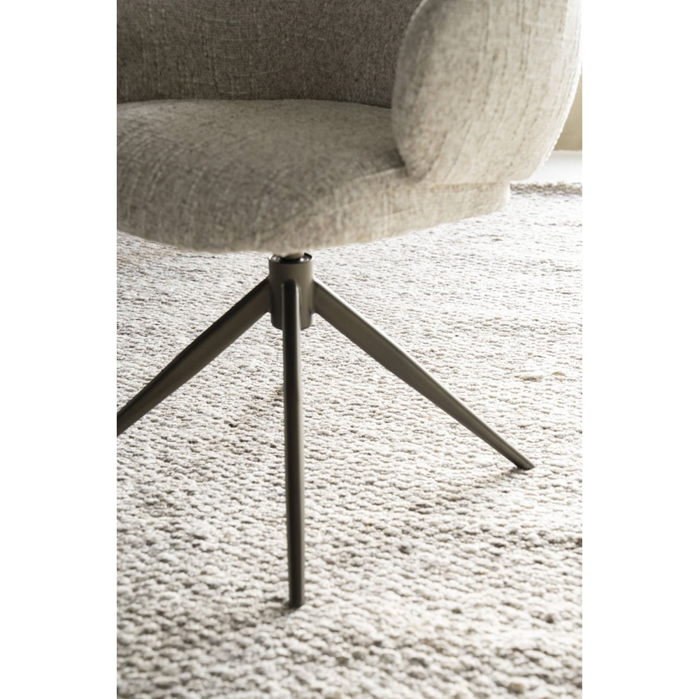 CHAIR DARCIO BEIGE GLEAM 62X66,5X87CM - Image 3