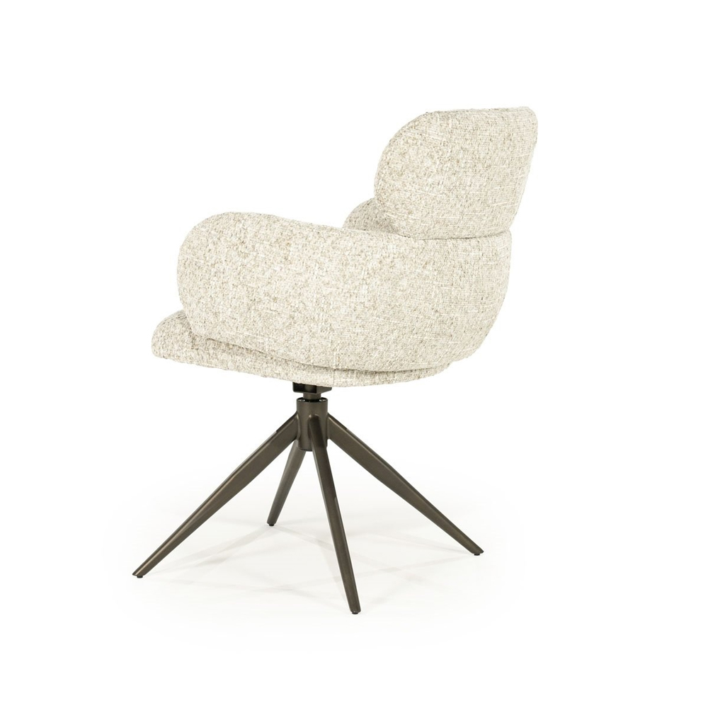 CHAIR DARCIO BEIGE GLEAM 62X66,5X87CM - Image 10
