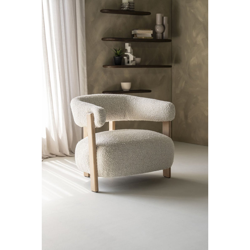 ARMCHAIR LOLA BEIGE HUSH 77X75X72CM - Image 8