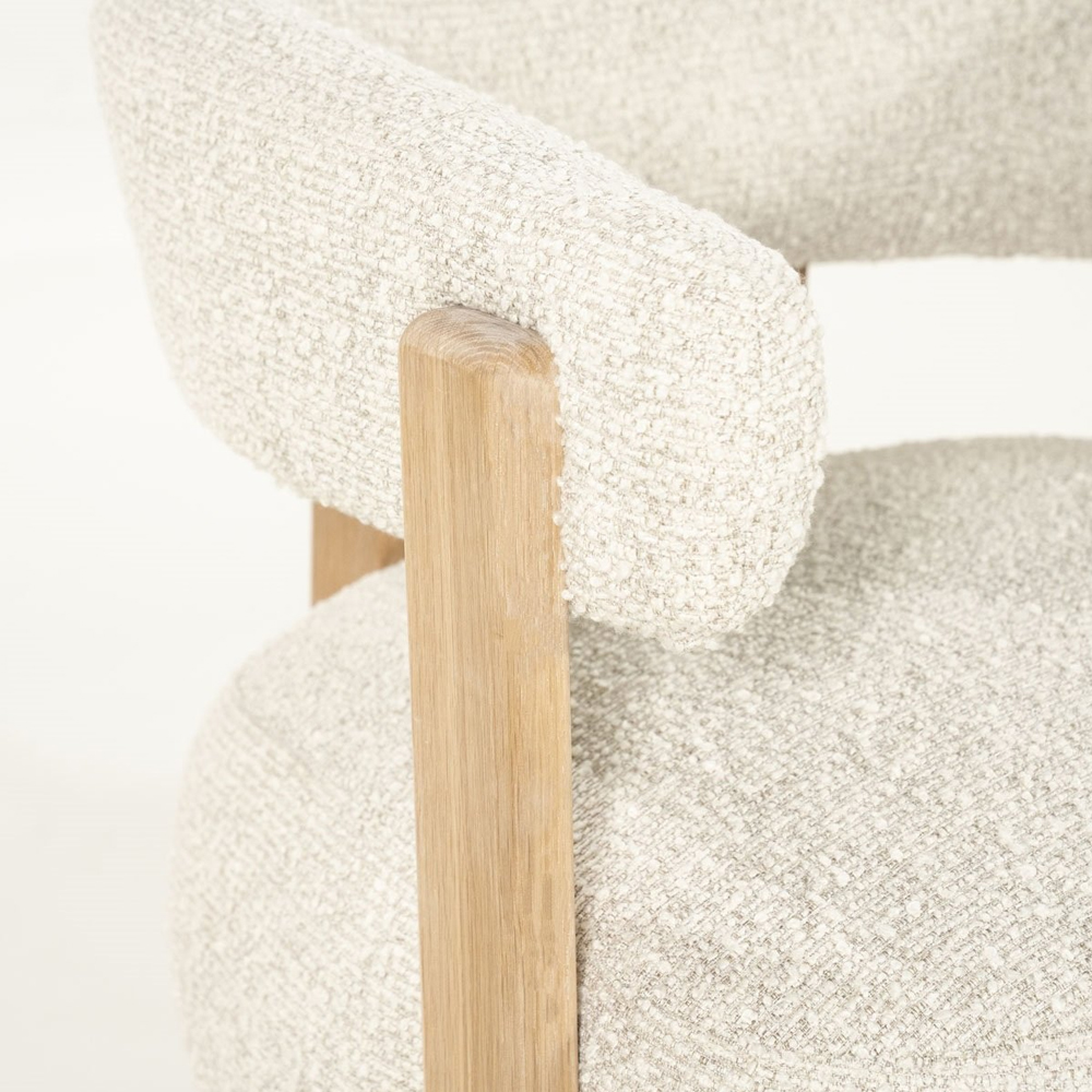 ARMCHAIR LOLA BEIGE HUSH 77X75X72CM - Image 2