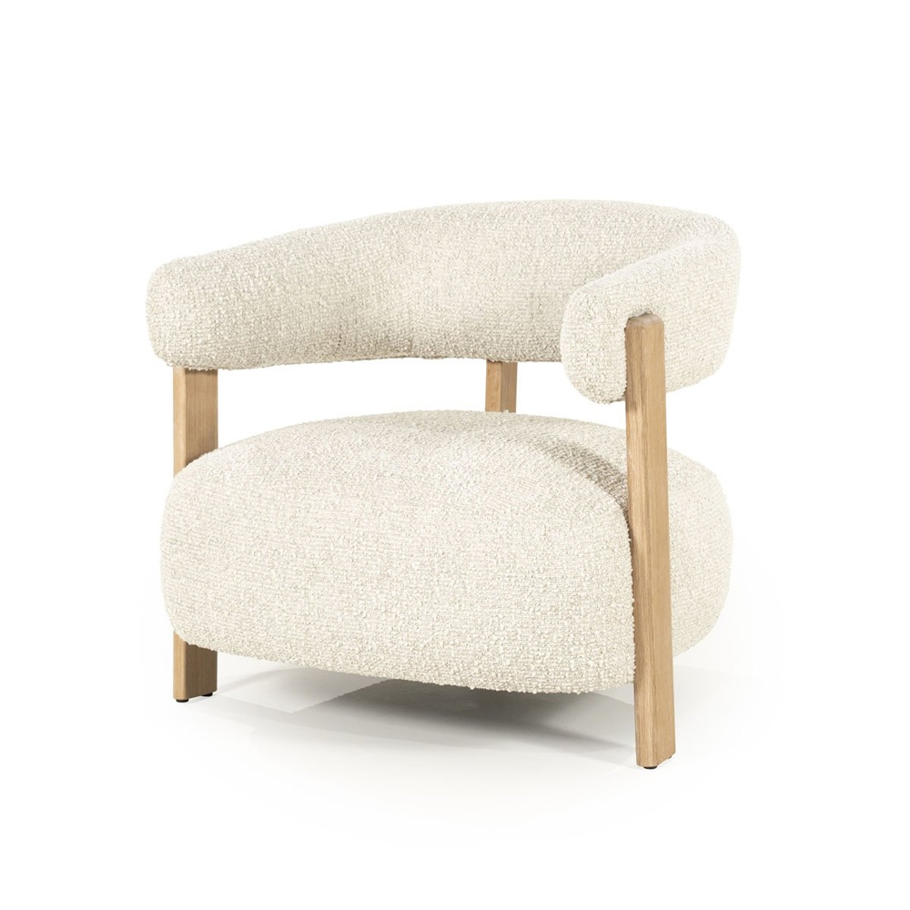 ARMCHAIR LOLA BEIGE HUSH 77X75X72CM